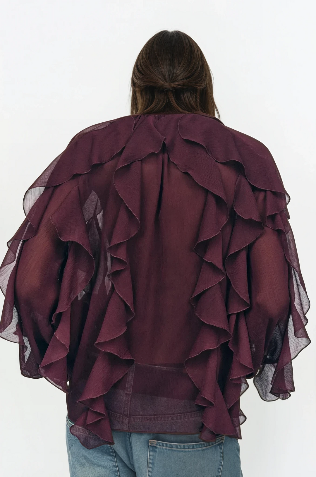 Sybille®️ | Bluse mit Volants