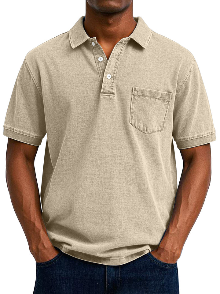 Julius™  | Vintage Poloshirt für Herren