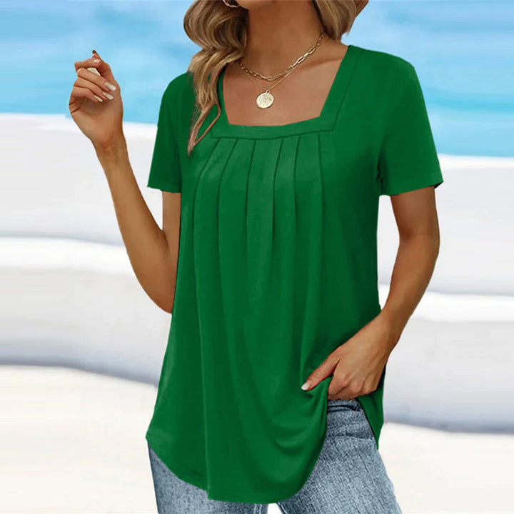 Kira®️™ - elegante plissierte bluse