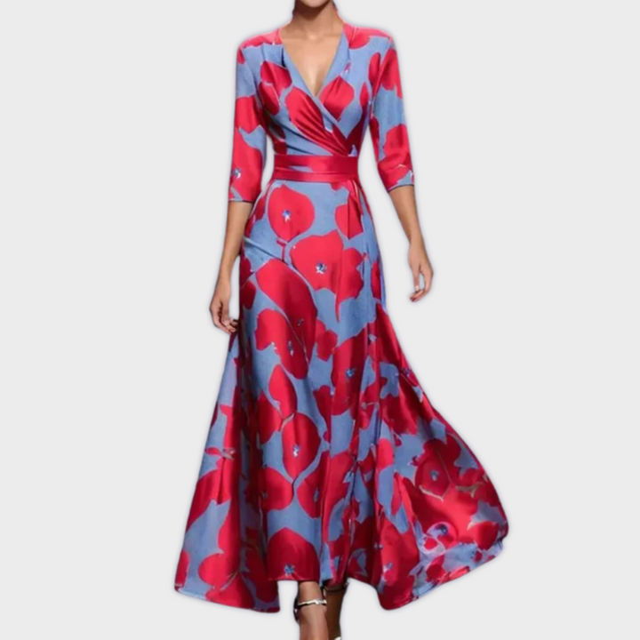 Vivienne®️ | Premium Maxi Kleid Handgemacht