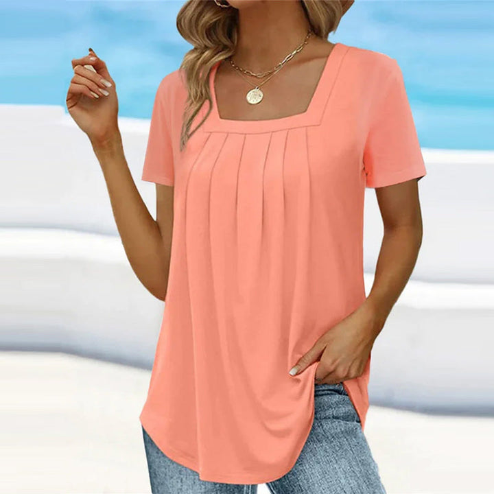 Kira®️™ - elegante plissierte bluse