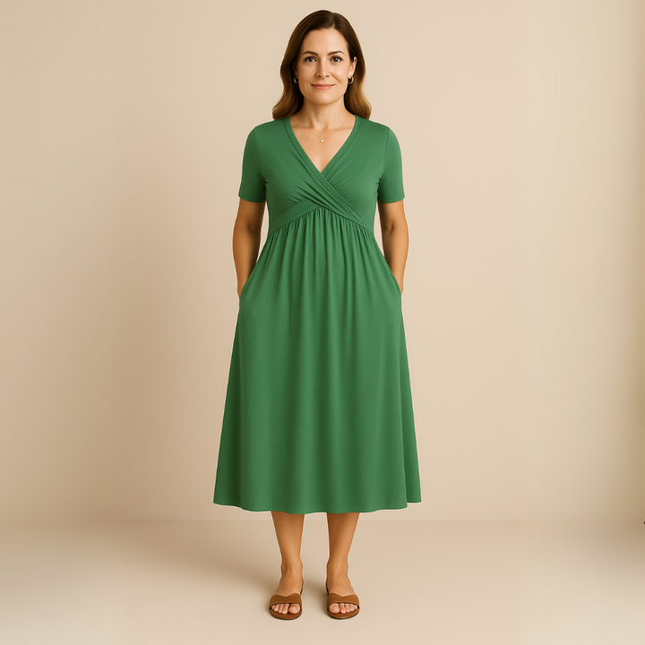 Therese™ – Luftiges a-linie maxikleid