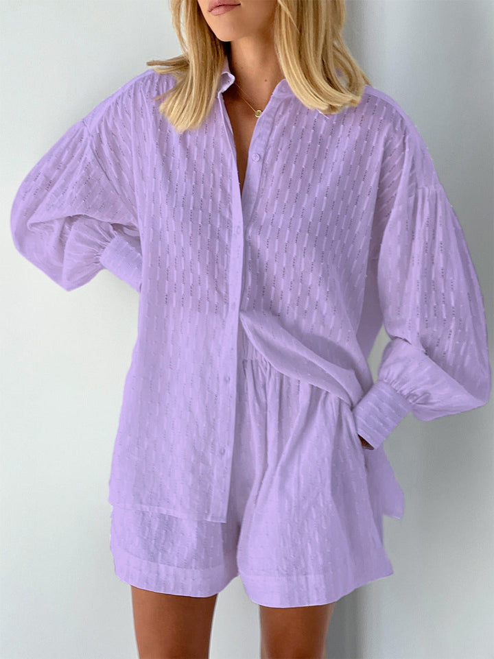 Pauline | Schickes Set aus Hemd und Shorts