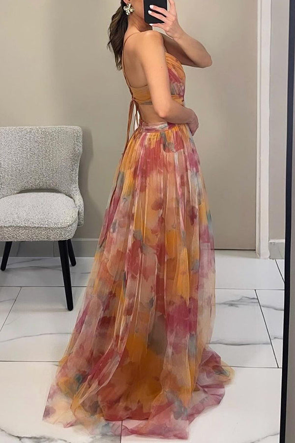 Carola™ - Bezauberndes Maxikleid mit Blumendruck