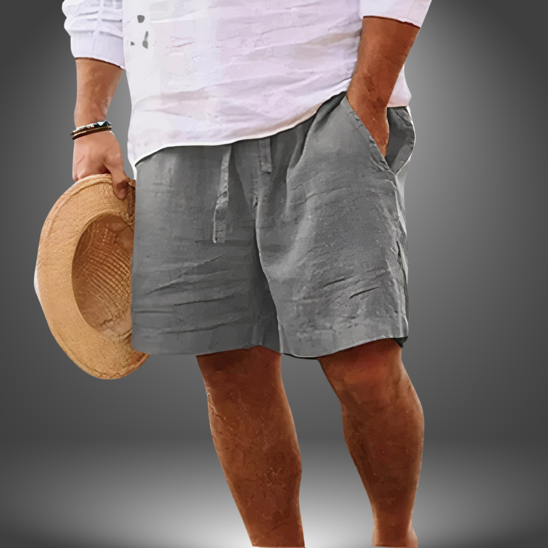 Waldemar™ | Handgefertigte Leinenshorts