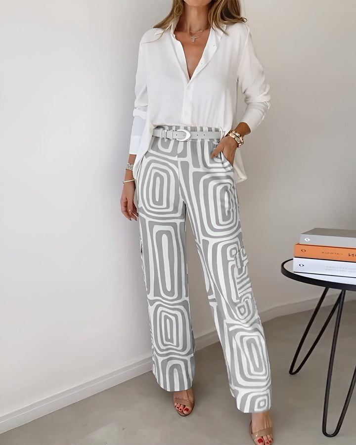 Johanna®️ | Elegantes Zweiteiliges Set (Kostenlose Bluse)