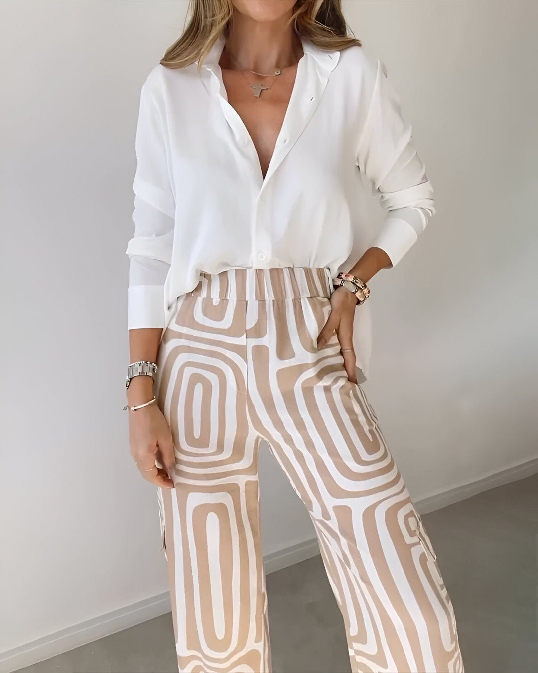 Johanna®️ | Elegantes Zweiteiliges Set (Kostenlose Bluse)