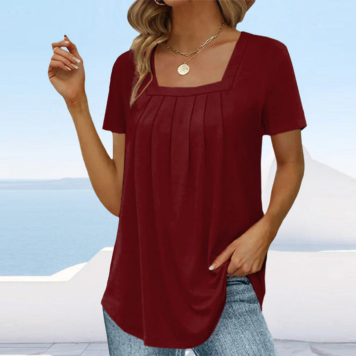 Kira®️™ - elegante plissierte bluse