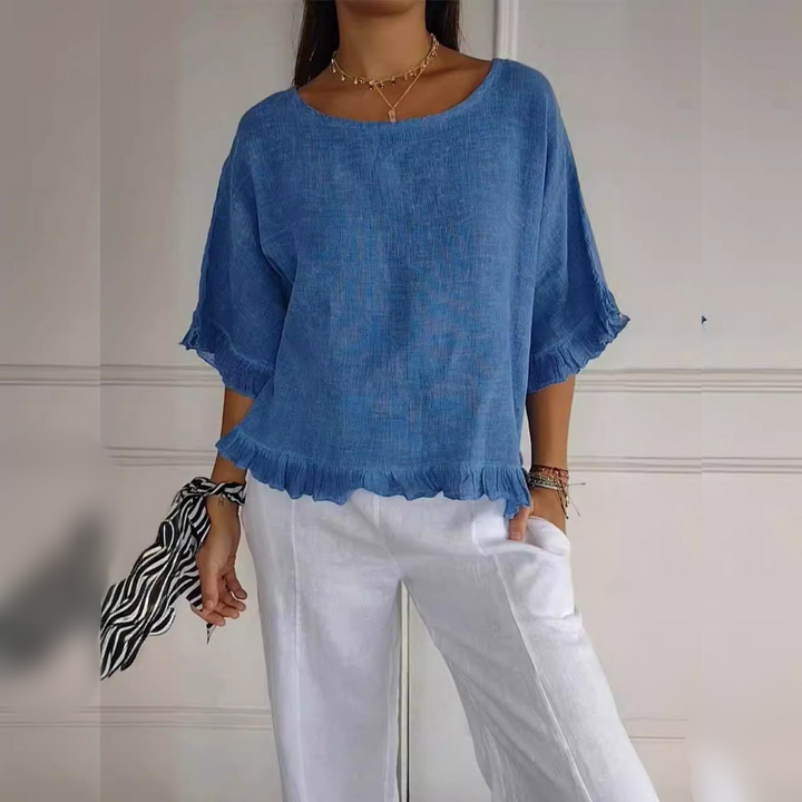 Jasmin®️™ - Elegante Freizeitbluse