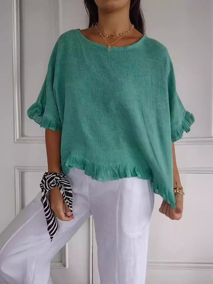 Jasmin®️™ - Elegante Freizeitbluse