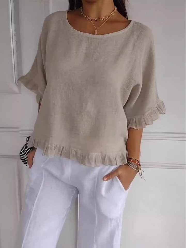 Jasmin®️™ - Elegante Freizeitbluse