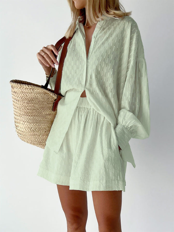 Pauline | Schickes Set aus Hemd und Shorts