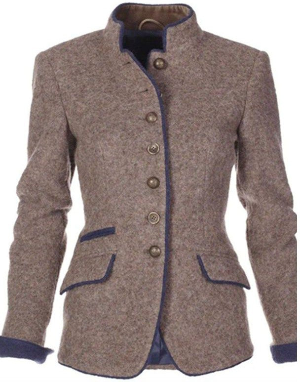 PATRIZIA™ | JACKE AUS HANDGEFERTIGTEN MATERIALIEN