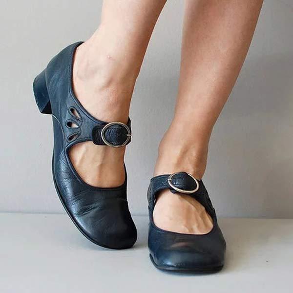 Alessa™ | Elegante Ledersandalen
