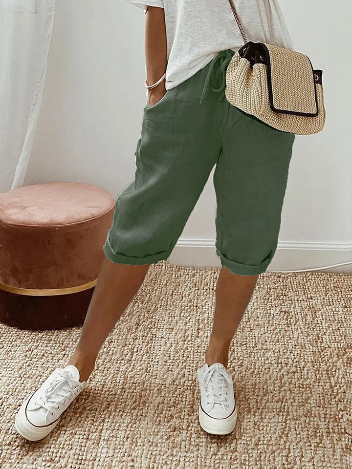 Almut™ | Bequeme shorts mit umschlag