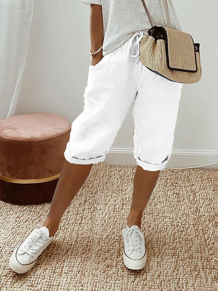 Almut™ | Bequeme shorts mit umschlag