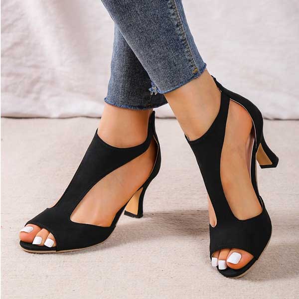 Monika™ - Orthopädische Sandalen mit Absatz