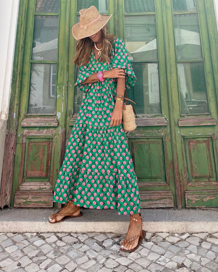 Nora | Böhmisches Maxikleid