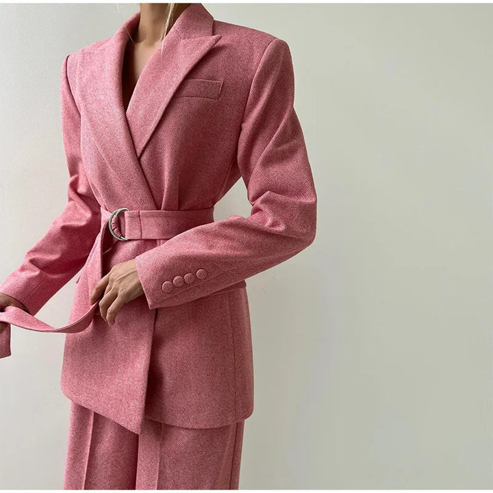 Adele™ | 3-teiliges Set (Korsett, Blazer und Hose)