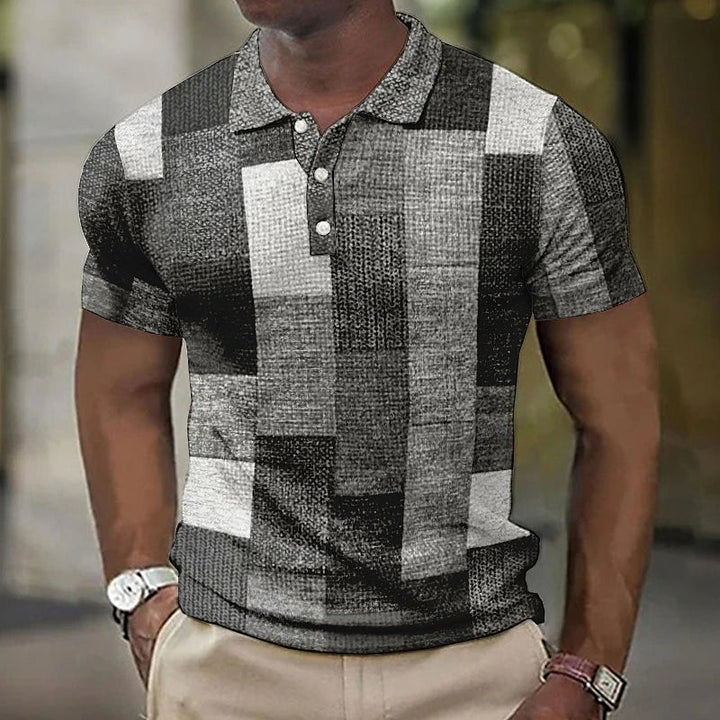 Niklas™ - Mehrfarbiges polo im modernen stil