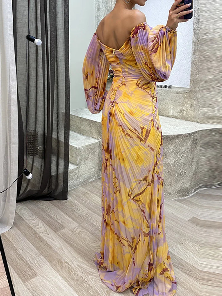 Minna®️ | Elegantes Kleid mit V-Ausschnitt