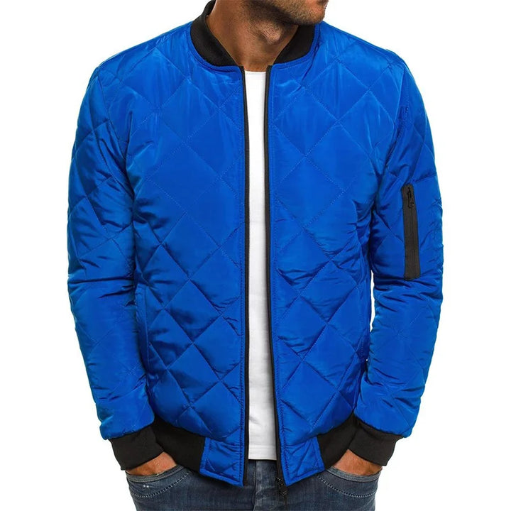 Damian™ | Lässige Jacke mit Rauten-Design
