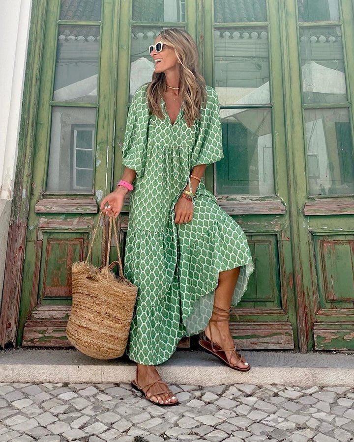 Nora | Böhmisches Maxikleid