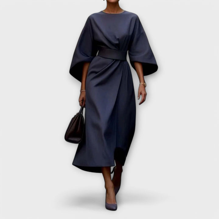 Friedegard®️ - Elegantes Kleid mit Ärmeln
