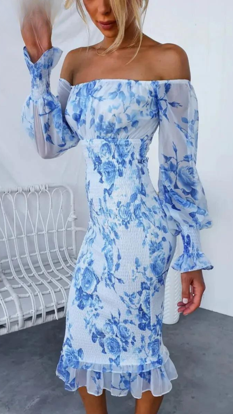 Lina | Luxuriöses Midikleid (Fast ausverkauft)