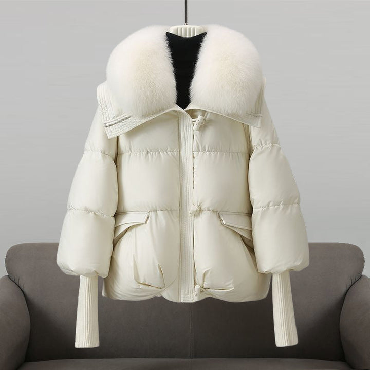 KARLA™ | WINTERJACKE MIT KUNSTFELLKRAGEN