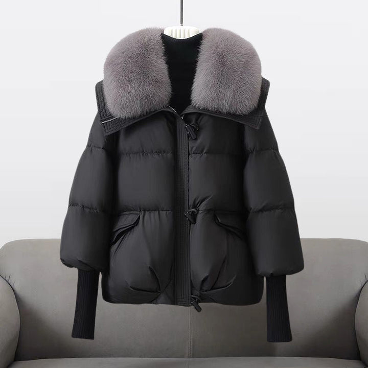 KARLA™ | WINTERJACKE MIT KUNSTFELLKRAGEN