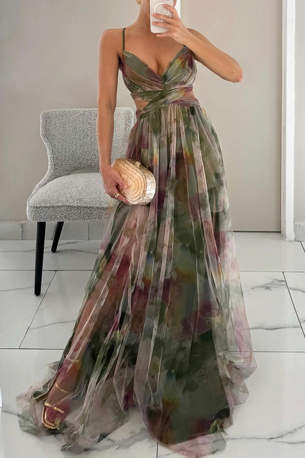 Carola™ - Bezauberndes Maxikleid mit Blumendruck