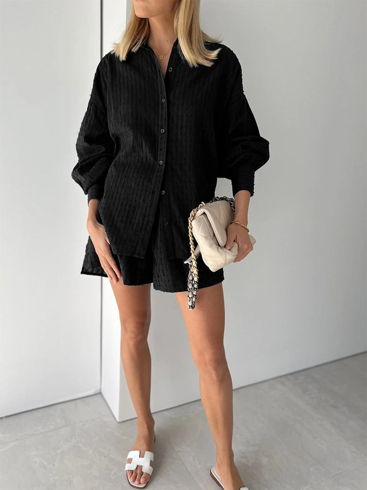 Pauline | Schickes Set aus Hemd und Shorts