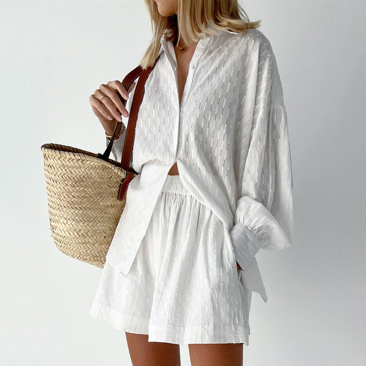 Pauline | Schickes Set aus Hemd und Shorts