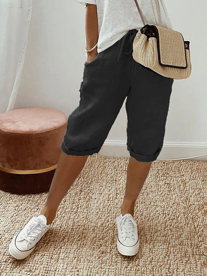 Almut™ | Bequeme shorts mit umschlag