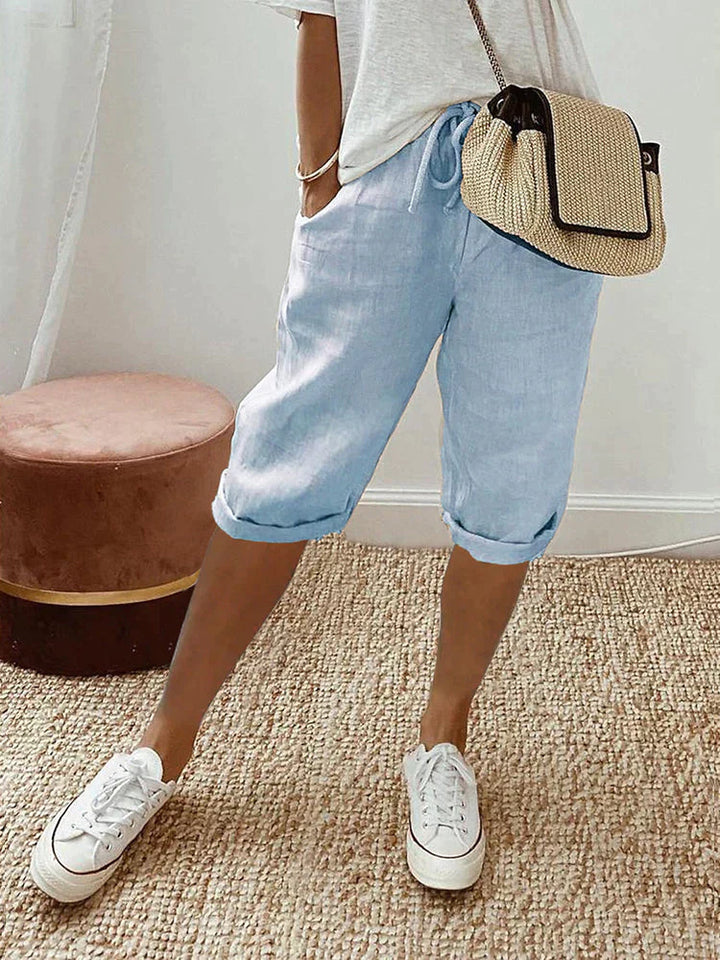 Almut™ | Bequeme shorts mit umschlag