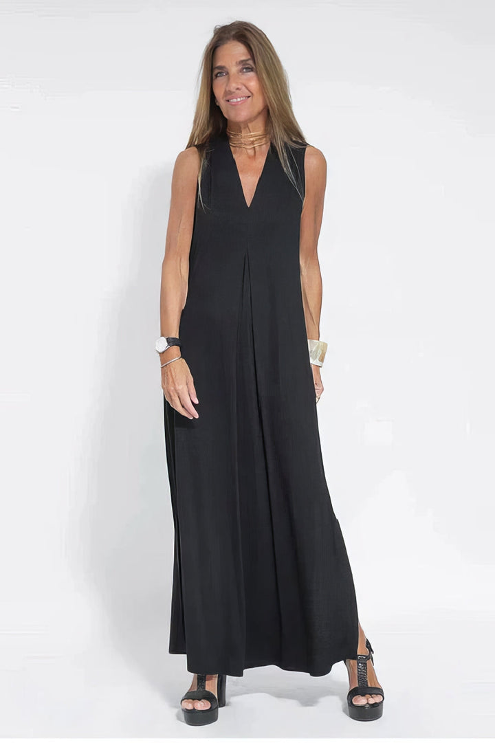 Mia™ | Elegantes langes Kleid + passende Strickjacke als Geschenk