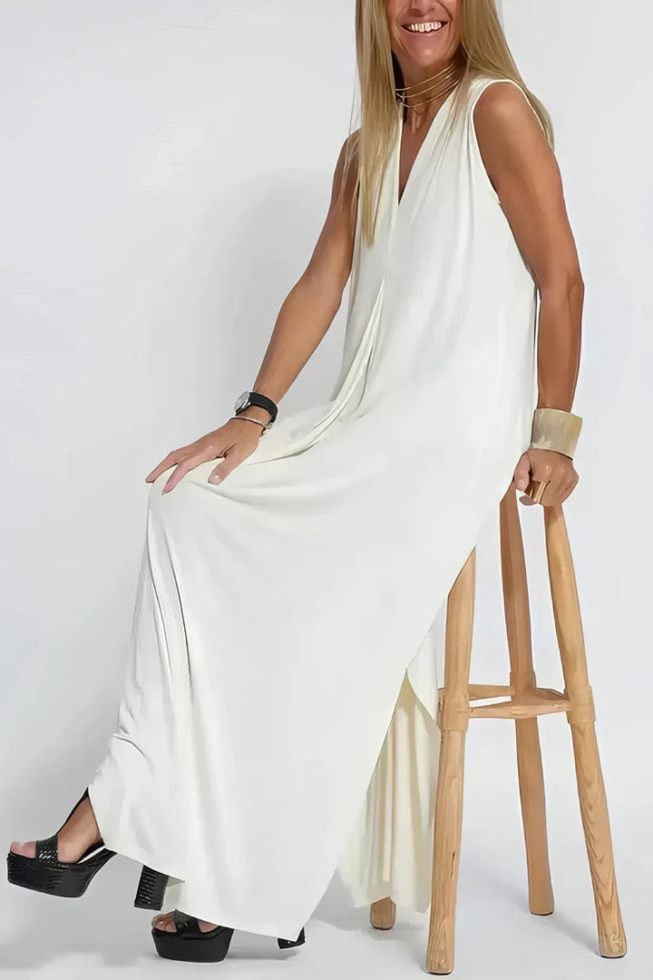 Mia™ | Elegantes langes Kleid + passende Strickjacke als Geschenk