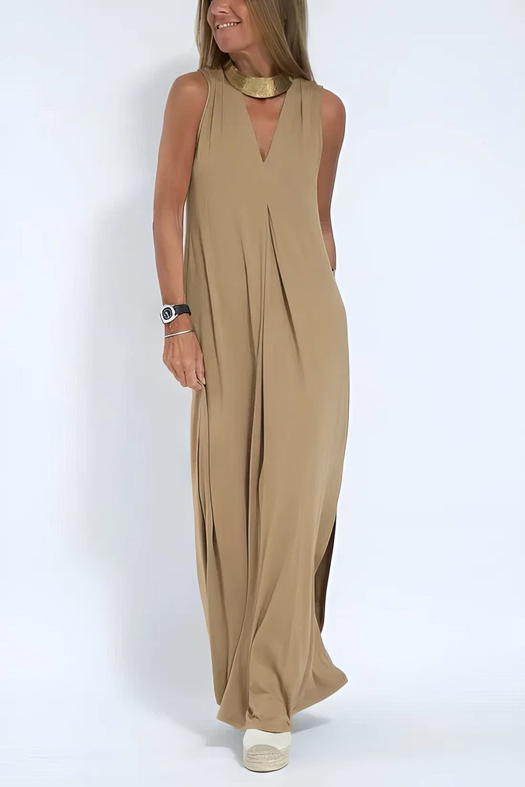 Mia™ | Elegantes langes Kleid + passende Strickjacke als Geschenk